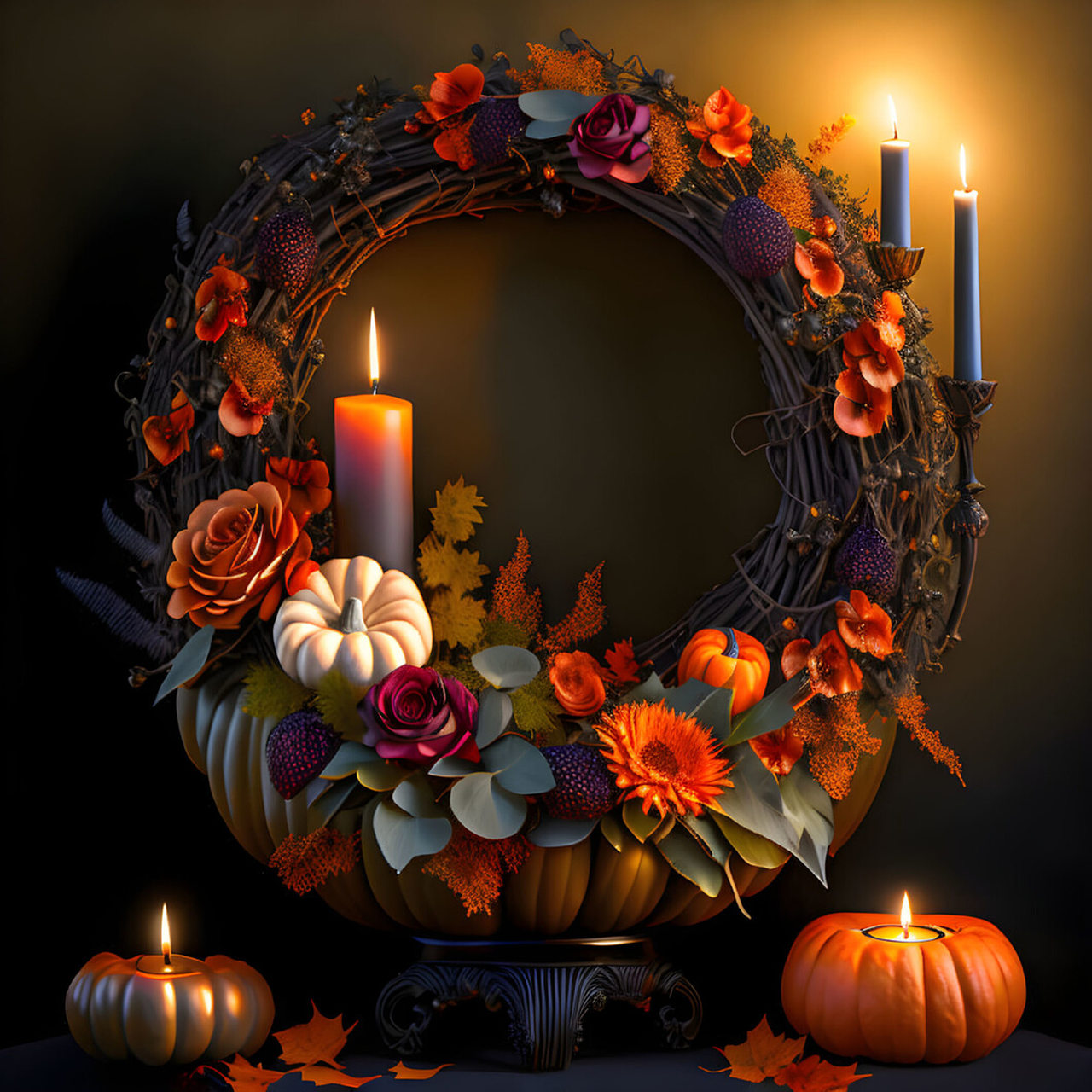 DIY or Store-Bought - Halloween Wreaths and Door Decor