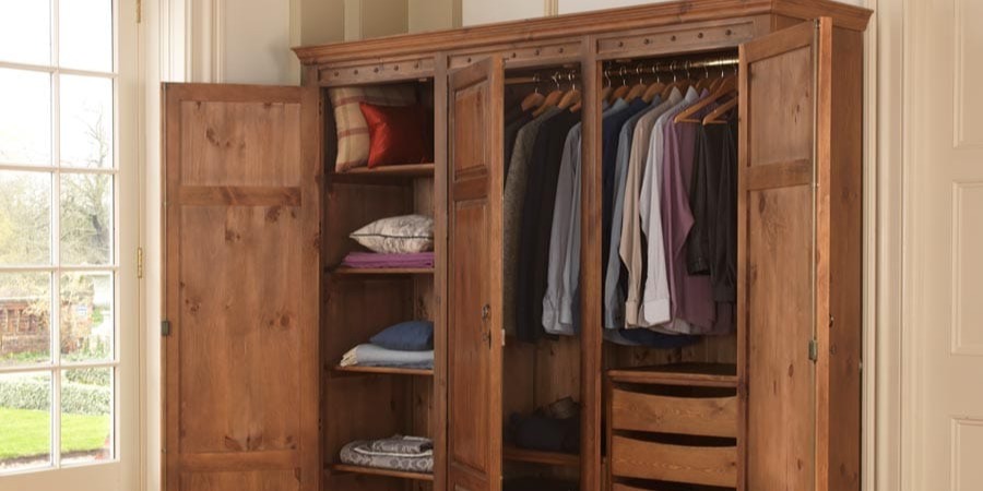 Freestanding Wardrobes and Armoires - Storage Solutions for a Clutter-Free Bedroom