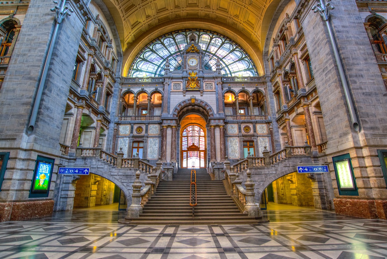 Antwerp Central Station, Antwerp, Belgium - Railway Stations as Architectural Icons