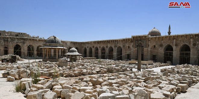 Umayyad Mosque - Aleppo's Ancient Architecture: A Timeless Marvel