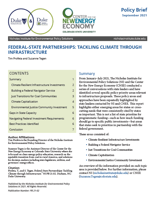 Energy Infrastructure - Infrastructure Investment for Climate Resilience