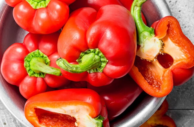 Bell Peppers - The Top 10 Most Nutrient-Dense Vegetables for a Healthy Diet
