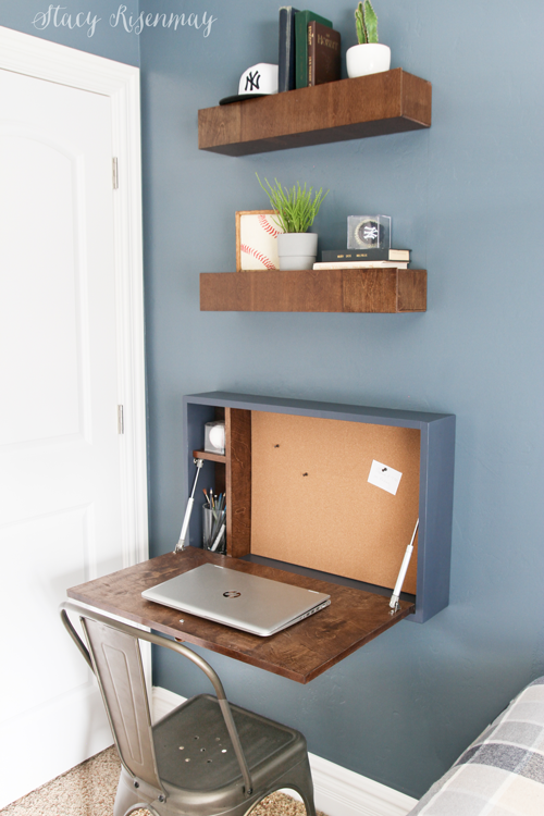 Fold-Down Desks - Space-Saving Solutions for Cozy Spaces