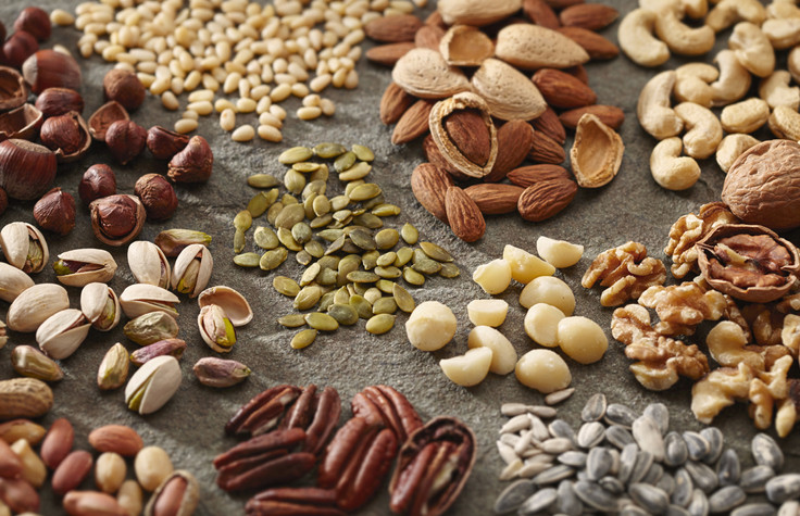 Salads - Nuts and Seeds: Rich Sources of Essential Fatty Acids