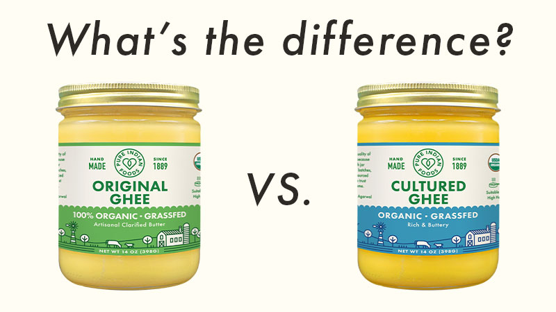Contains Milk Solids - Ghee vs. Butter: A Nutritional Comparison
