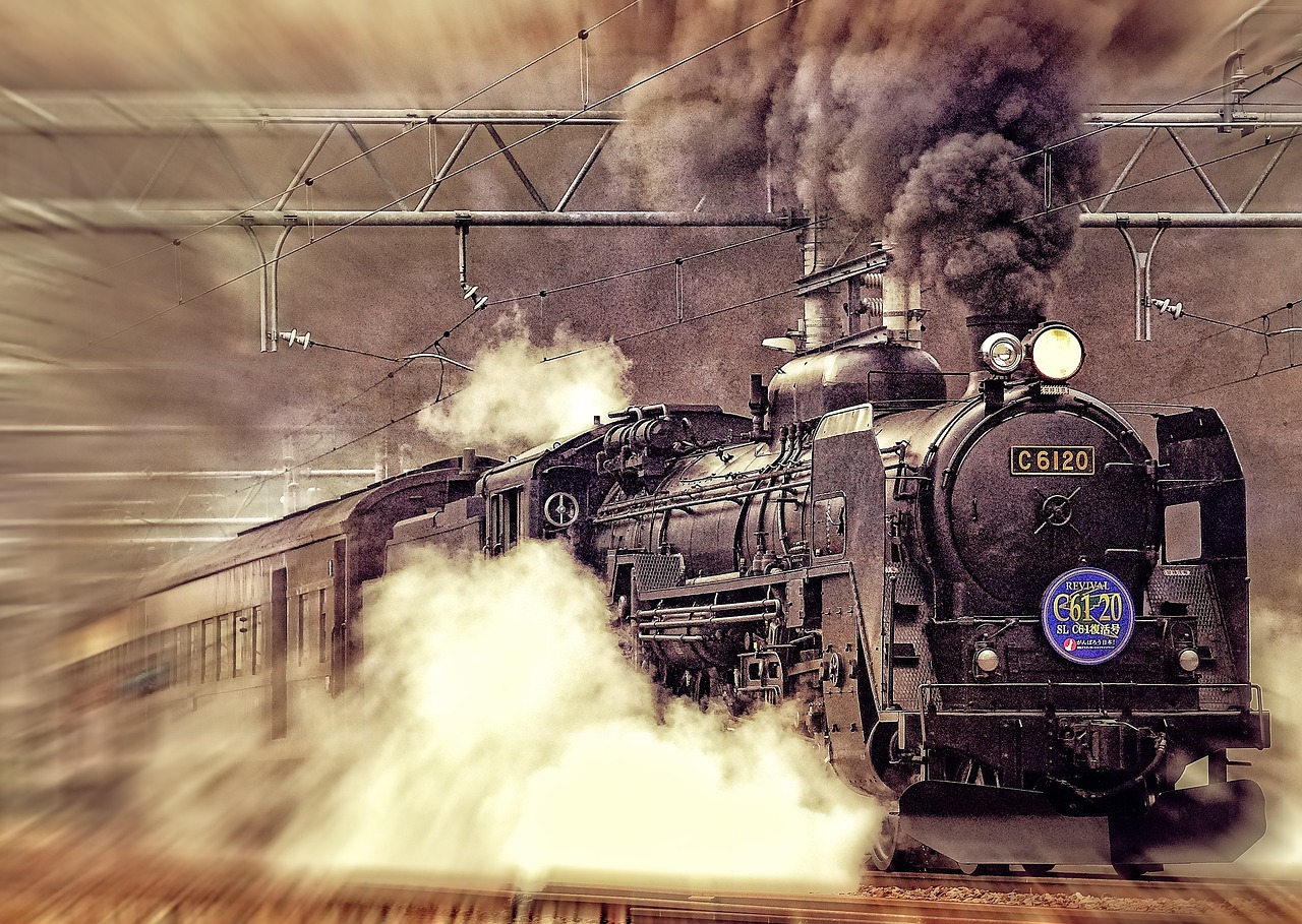 The Birth of Steam Power - From Steam to Speed: A Journey through the History of Trains