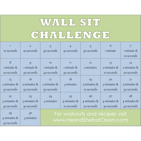 Wall Sit Challenge - Fun Ways to Stay Active During Your Shopping Spree