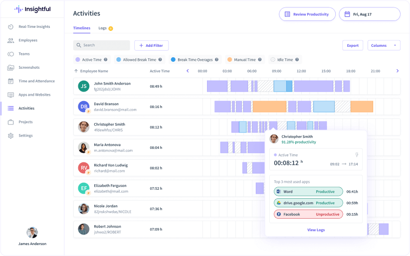 Time Tracking Software - Productivity Tools for Office Professionals