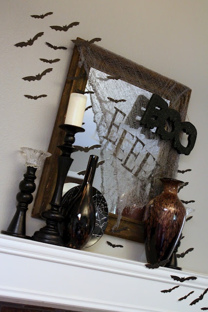 Mysterious Mantel - DIY Halloween Decor Ideas for Every Room