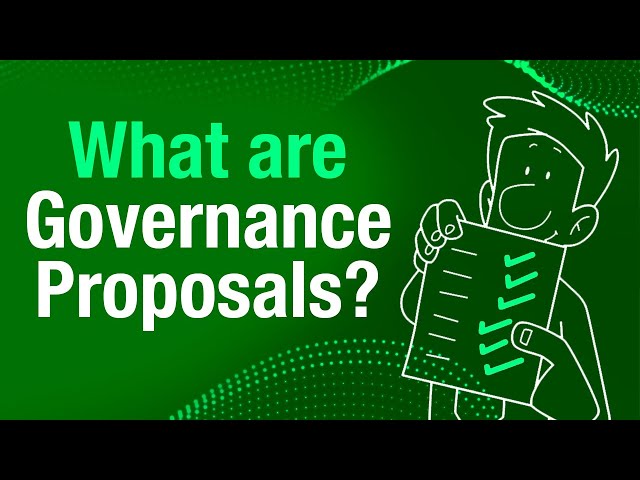 Governance Proposals - Web3 and DAOs (Decentralized Autonomous Organizations)