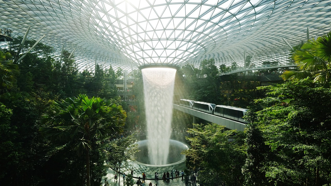 Changi Airport (Singapore) - Journey Through Historical and Iconic Airports Worldwide