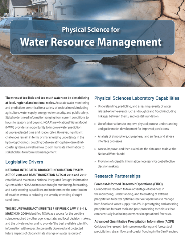 Temperature and Evaporation - Weather and Water Resource Management