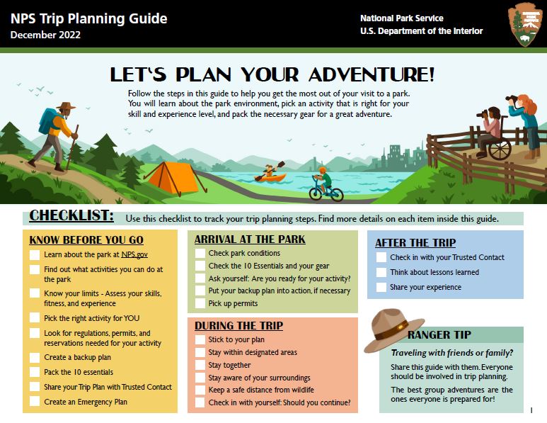 Planning and Preparation - Outdoor Adventures and Family Trips