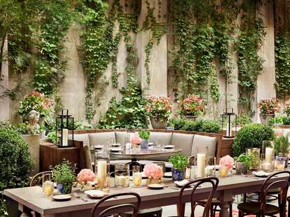 A Feast for the Senses - The Secret Gardens of Dining: Greenery and Outdoor Ambiance