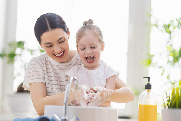 Lead by Example - Teaching Kids Good Hygiene Habits